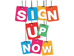 sign up now